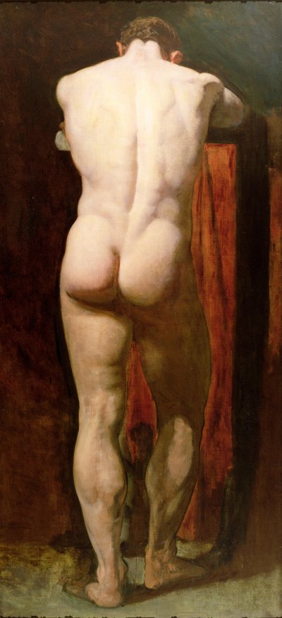 Nu masculino ereto de William Etty